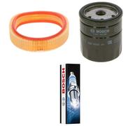 Bosch Service Kit with Air & Oil Filters and Spark Plugs fits Skoda Felicia