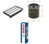 Bosch Air Filter 1 987 429 151 (S9151) - Moisture-Resistant, High Tensile Strength