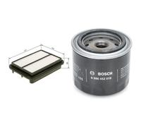 Bosch Service Kit with Air & Oil Filters fits Daihatsu Charade 1987-1992 1.0