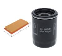 Bosch Service Kit with Air & Oil Filters fits Fiat Panda 2006 on 1.4
