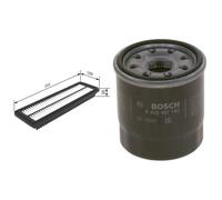 Bosch Service Kit with Air & Oil Filters fits Hyundai I10 II 2013-2019 1.0