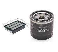 Bosch Service Kit with Air & Oil Filters fits Hyundai Santa Fé II 2006-2012 2.7