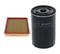 Bosch Service Kit with Air & Oil Filters fits Jeep Cherokee 2001-2008 2.5 2.8