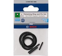 Bosch Set of 6 with Retaining Ring and Pin for Pro Impact Socket (2 x 73 mm)