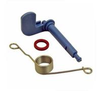 Genuine Bosch Siemens SGS8502, SE65560, SHV5603 Series Detergent Lid Catch Tripping Device & Spring Assembly