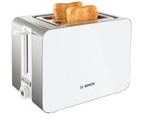 Bosch TAT7201GB toaster 2 slice(s) 1050 W Stainless steel, White