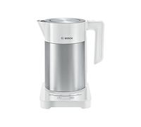 Bosch TWK7201GB electric kettle 1.7 L 3000 W Stainless steel, White