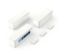 Bosch Smart Home door/window contact II [+M], smart sensor for energy-efficient heating, flexible use in the Bosch Smart Home system or in manufacturer-independent Matter systems, set of 3