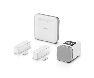 Bosch Smart Home indoor climate II starter kit, efficient climate control and energy-efficient heating, compatible with Apple Homekit, Amazon Alexa and Google Assistant