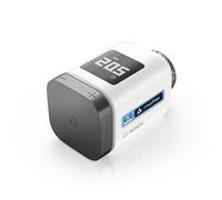 Bosch Smart Home radiator thermostat II [+M], smart thermostat, flexible use in the Bosch Smart Home system or in manufacturer-independent Matter systems, anthracit