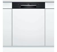 Bosch Series 2 SMI2HTB02G Semi Integrated Full Size Dishwasher - Black Control Panel with Fixed Door Fixing Kit - D Rated, Black