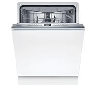 Bosch SMV4ECX28E, Series 4, Smart Dishwasher Fully Integrated 60 cm, Cutlery Drawer, Dishwasher Made in Germany, Especially Quiet, SpeedPerfect Plus, Extra Drying, Program Assistant, Aquastop