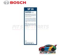 Bosch Super Plus Conventional Wiper Blade 16"/400mm Sp16 3397004360 Windscreen