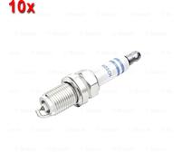 BOSCH Spark Plug 10x Fits AUDI A3 8P A6 Avant FIAT Ducato Bus 06-12 0242240627