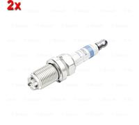 BOSCH Spark Plug 2x Fits ALFA ROMEO ALPINA ASTON MARTIN AUDI MG 80-18 0242232501