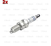 BOSCH Spark Plug 2x Fits BMW E30 HARLEY-DAVIDSON MC Sportster 86-93 0241145504