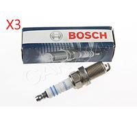 BOSCH Spark Plug 3x Fits ACURA AUSTIN BOGDAN BRILLIANCE CHERY 84-18 0242235667