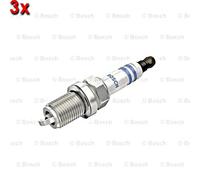 BOSCH Spark Plug 3x Fits AUDI BENTLEY CHRYSLER DAIHATSU EUNOS 85-16 0242236544