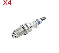 BOSCH Spark Plug 4x Fits ALFA ROMEO ALPINA ASTON MARTIN AUDI MG 80-18 0242232501