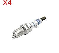 BOSCH Spark Plug 4x Fits ALFA ROMEO ASTON MARTIN AUTOBIANCHI MG 80-18 0242236595