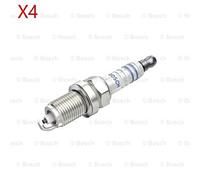BOSCH Spark Plug 4x Fits ALFA ROMEO BESTURN CHEVROLET FAW JILIN 98-18 0242229699