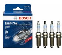 Bosch Spark Plug +9 FLR8LDCU+ 0242229654 x4