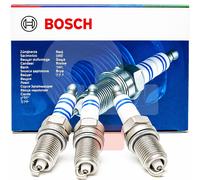 BOSCH Spark Plug Kit 3Pcs 4mm Gap M12x1.25 14mm Hex 15Nm