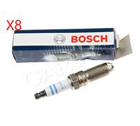 BOSCH Spark Plug X8 pcs Fits VAUXHALL HOLDEN CHEVROLET FIAT Gts 0242229661