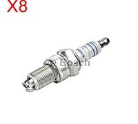 BOSCH Spark Plug x8 Petrol Fits AUDI 100 4A C4 SEAT Inca VW 1.6-2.5L 1983-2003