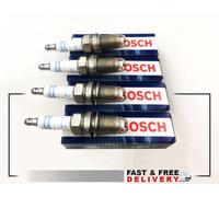 BOSCH SPARK PLUGS VAUXHALL VW RENAULT DACIA TOYOTA X4 0242235668 FAST DELIVERY