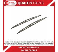 Bosch Superplus Std Blade Set 650/650 fits Land Rover Range Rover TD - 3.0 - 02-
