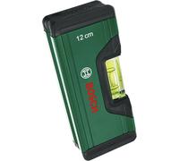 Bosch Spirit Level 12 cm (Compact Mini Level; Precise Alignment with Fluorescen
