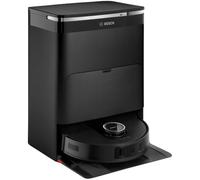 Bosch Spotless Max BCRDW3B Robot Vacuum Cleaner with Mop Function, 11,000Pa Suction, Spinning Mop with Extra Range, Dry-Wet Service Station, Smart Vision Navigation, Home Connect, Black