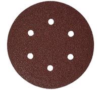 Bosch SR6R040 5-Piece 40 Grit 6 in. 6 Hole Hook-and-Loop Sanding Discs