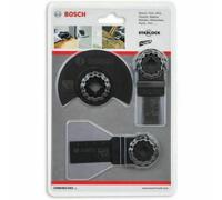 Bosch Starlock Multi Tool Starter Set, 3 Pieces (2607017323)