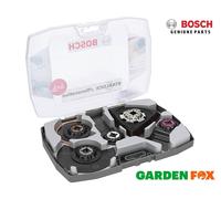 Bosch Professional 2608664624 5-Piece Starlock Multitool Set (Wood, Metal, Multi Material and Abrasive Materials, Accessories: Multi-Functional Tool)