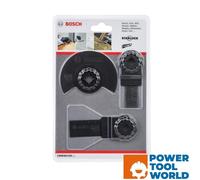 Bosch Starlock Universal Multi-Cutter Blade Set for Wood x3 Pcs 2608662343