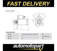 BOSCH 0 986 011 140 Starter motor