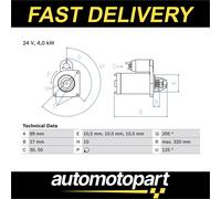 Starter Motor 0986021190 Bosch 1387383 1387383R AELD021 AELF189 AFLF189 Quality