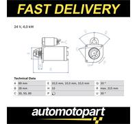 Bosch Starter Motor 0986023210 51262017223 Premium OE Quality Part