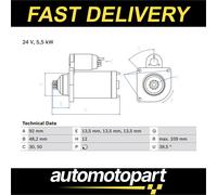Bosch Starter Motor 0986025060 A0071510201 0071510201 A0071514501 A0071515901