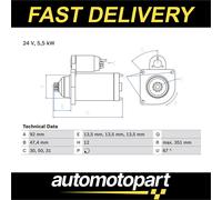 Bosch Starter Motor 0986025450 M009T61171 M009T62172 M009T62173 M009T64171