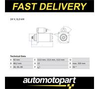 Bosch Starter Motor 0986025900 1886891 1956091 2015154 2134699 OE Quality Part