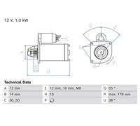 Bosch Starter 0986027370