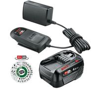 Bosch Starter Set 18V Pba 4.0Ah Battery + Standard Charger Kit - Power For All - Bosch Power For All