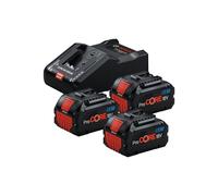 Bosch Starter Set with 3 x ProCORE 18 V/8 Ah - GAL 18V-160