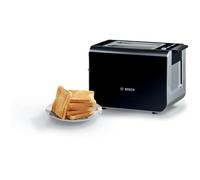 BOSCH Styline TAT8613GB 2-Slice Toaster Black, Black