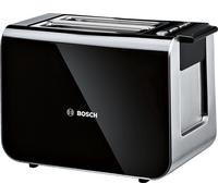 BOSCH Styline TAT8613GB 2-Slice Toaster Black, Black