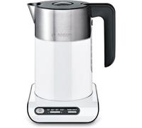 Bosch Styline TWK8631GB Variable Temperature Cordless Kettle, 1.5L - White NEW