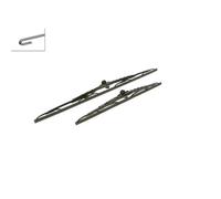 Bosch Super Plus Upgrade Front Windscreen Wiper Blade 65 / 45cm 651 - Twin Set
